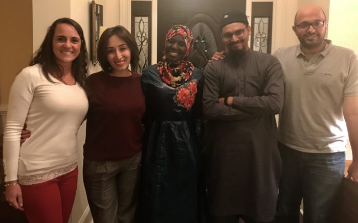 Fulbright scholars enjoy dinner hospitality through GCIV